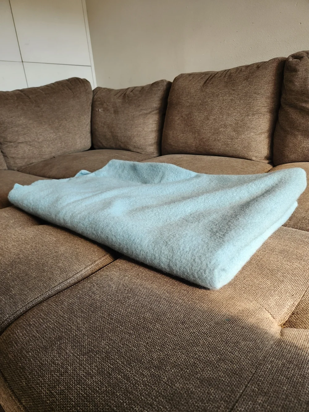 Soft Light Blue Throw Blanket - Unbranded Cozy Home Bedding